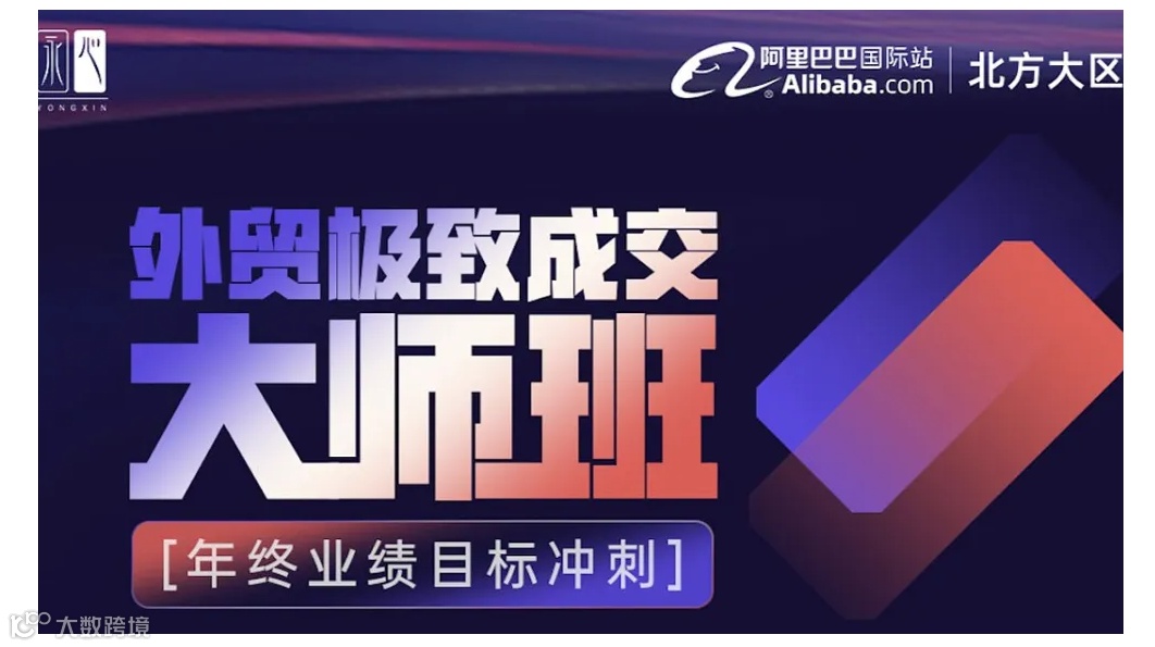 外贸**成交大师班 -年终业绩目标冲刺-11.7