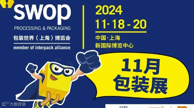 【11月包装展】swop包装世界(上海)博览会2024