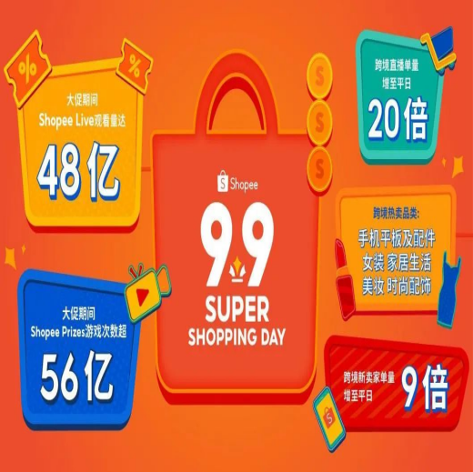 今年的9.9购物节Shopee