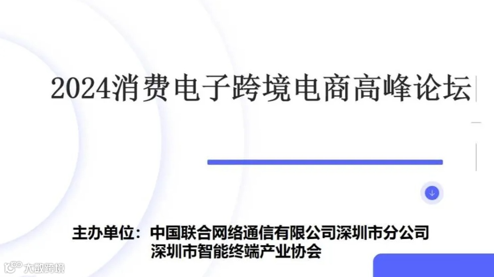 2024消费电子跨境电商高峰论坛