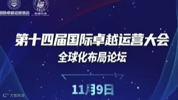 第十四届国际卓越运营大会--全球化布局(出海)论坛