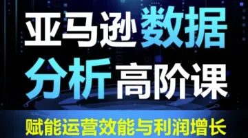 《亚马逊<em>数据</em><em>分析</em>高阶课》——行业首发