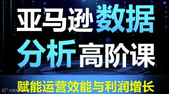 《亚马逊数据分析高阶课》——行业首发