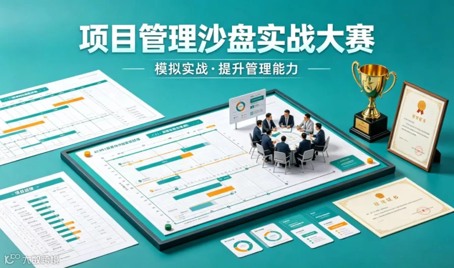 项目管理线上沙盘体验活动招募