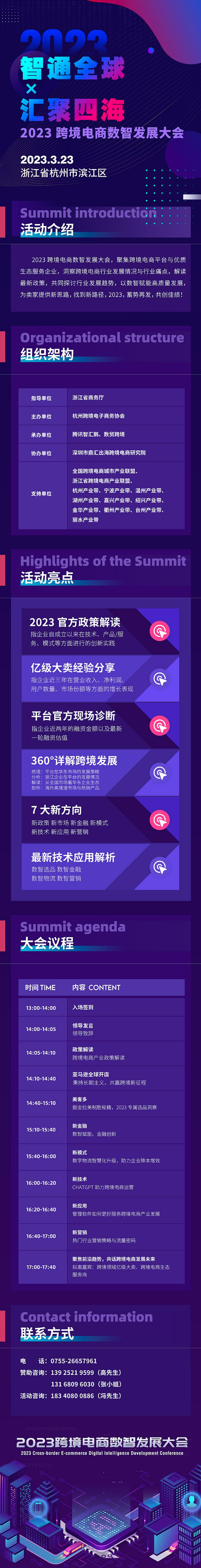 “智通全球，汇聚四海”2023 跨境电商数智发展大会