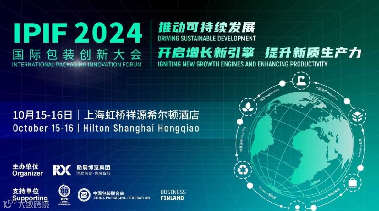 IPIF2024国际包装创新大会｜包装创新与可持续发展千人峰会