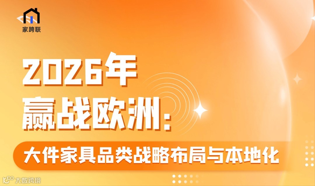 【大件家具品类】2026年赢战欧洲：战略布局与本地化
