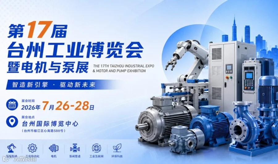 2026台州工业博览会暨电机与泵展