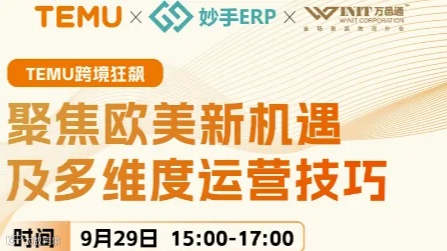 TEMU跨境狂飙：聚焦欧美新机遇及多维度运营技巧