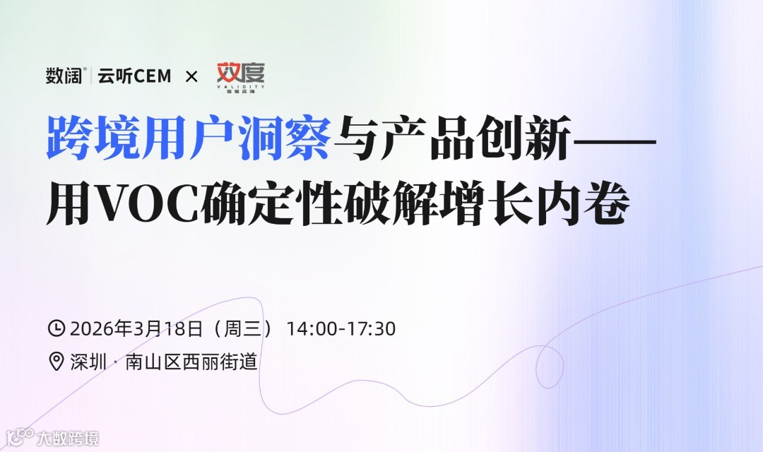 跨境用户洞察与产品创新-用VOC确定性破解增长内卷