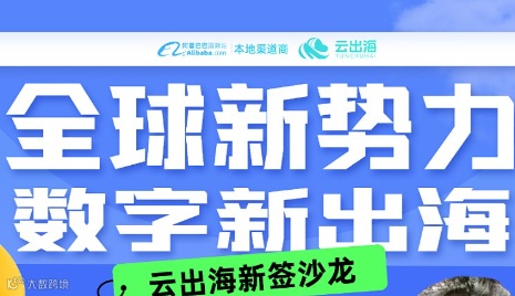 全球新势力，数字新出海--云出海新签沙龙