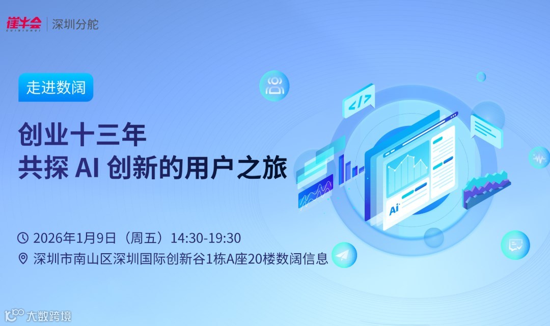 深圳分舵-走进数阔：创业十三年丨共探AI创新的用户之旅