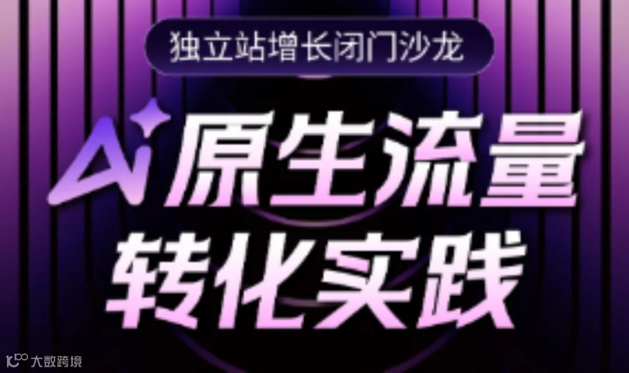 AI原生流量转化实践 | 独立站增长闭门会