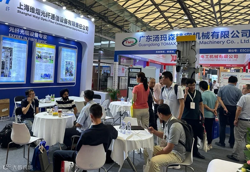 2026年中国(上海)国际线缆及线材展览会Wire China行业机械设备展品展台实拍