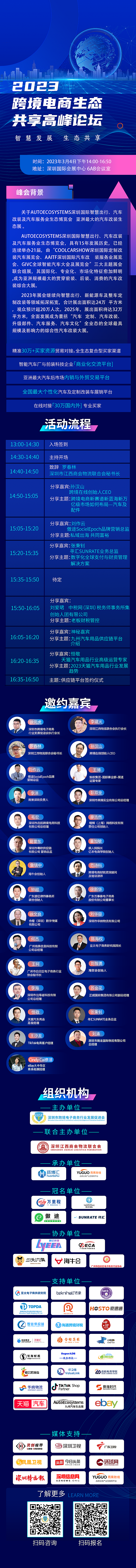 2023跨境电商生态共享高峰论坛
