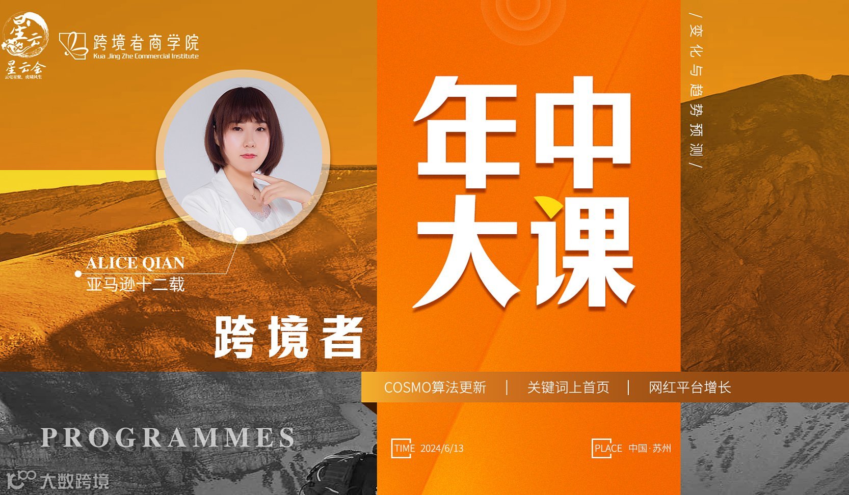 跨境者年中大课-Alice Qian亚马逊12载，变化与趋势预测