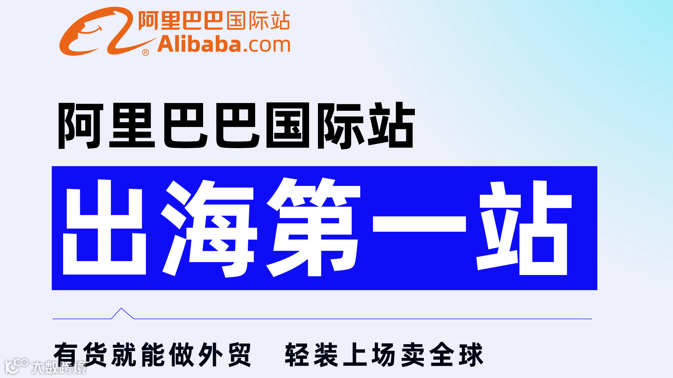 阿里国际站 出海第一站