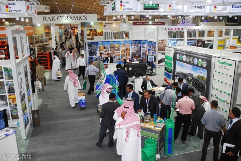 2026年沙特利雅得暖通制冷、泵阀及卫浴展览会ISK-SODEX Saudi展馆内部展台环境实拍