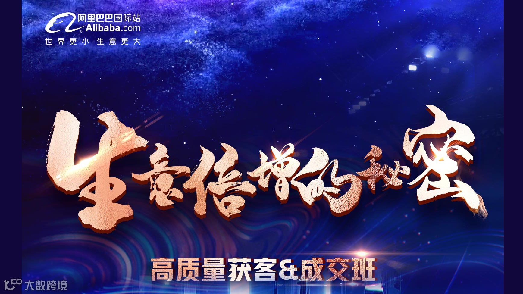 生意倍增的秘密 高质量获客&成交班