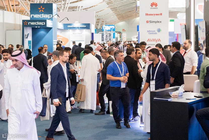 2026年沙特利雅得暖通制冷、泵阀及卫浴展览会ISK-SODEX Saudi展馆现场，专业观众参观实况