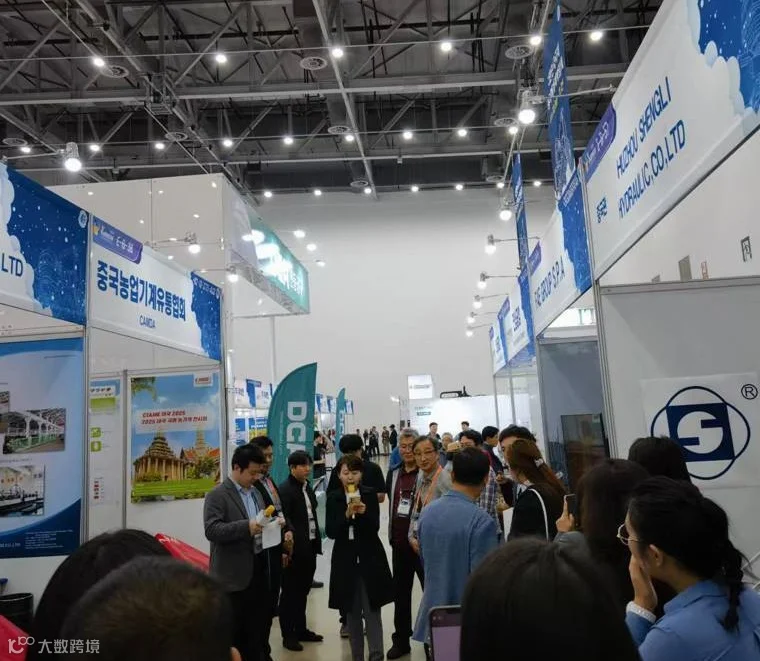 2026年韩国国际农业机械展览会KIEMSTA展馆现场，专业观众参观实况
