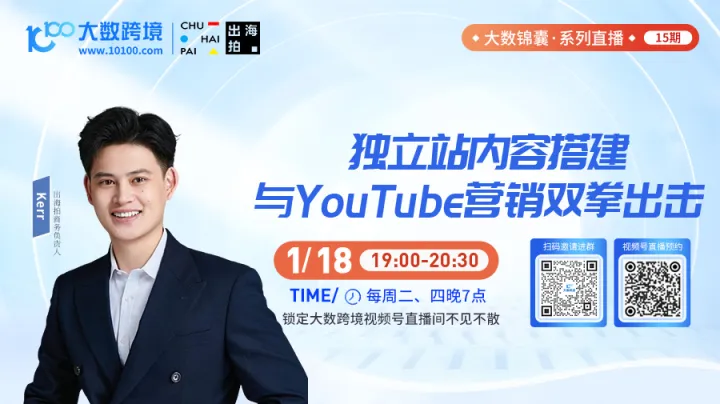 独立站内容搭建与<em>YouTube</em>营销双拳出击