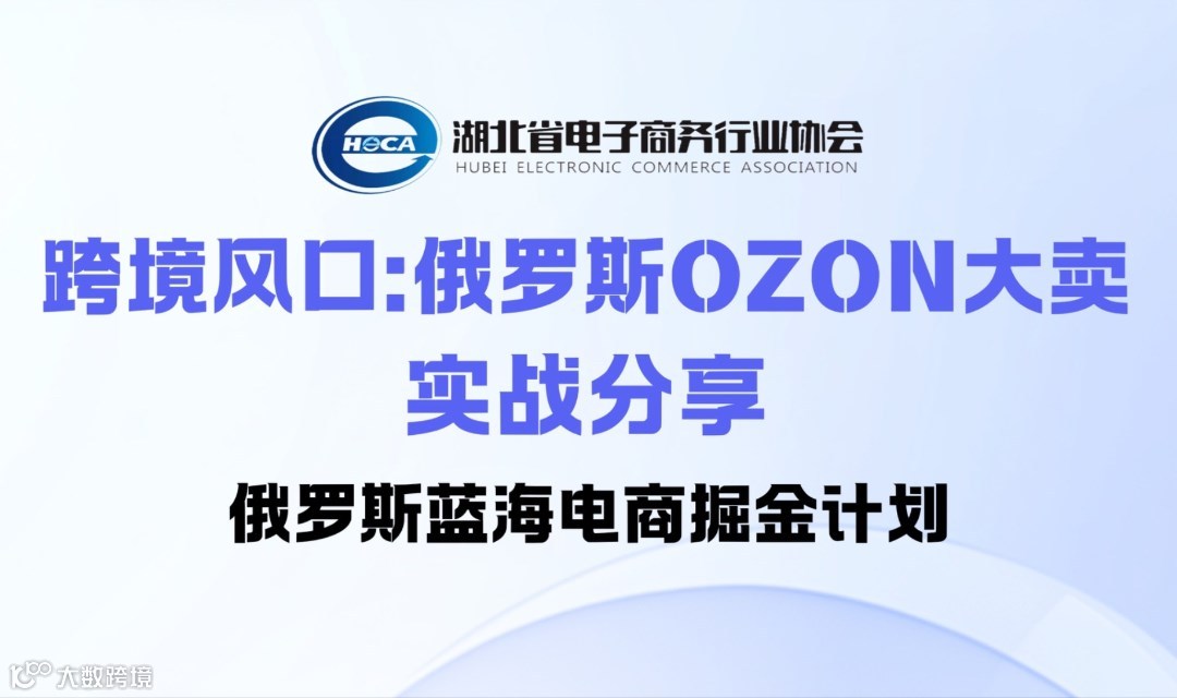 跨境风口：俄罗斯OZON大卖实战分享——俄罗斯蓝海电商掘金计划