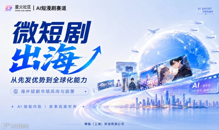 微短剧出海，从先发优势到全球化能力