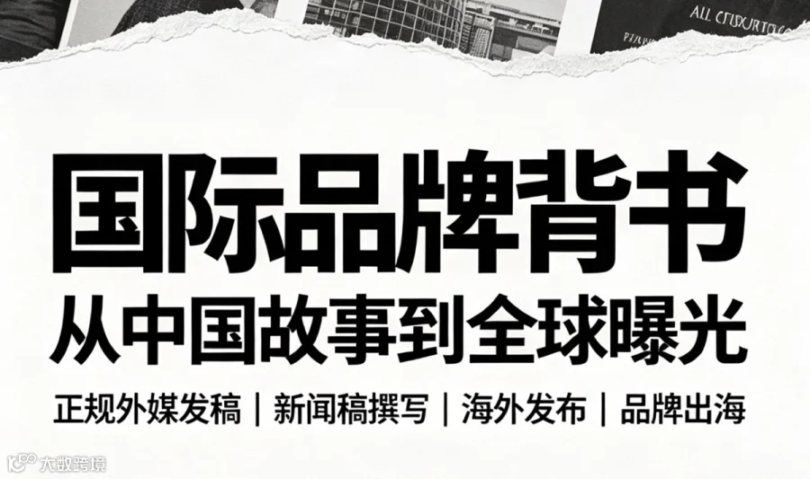 中国品牌全球化｜正规外媒发稿，打造国际品牌公信力✨✨