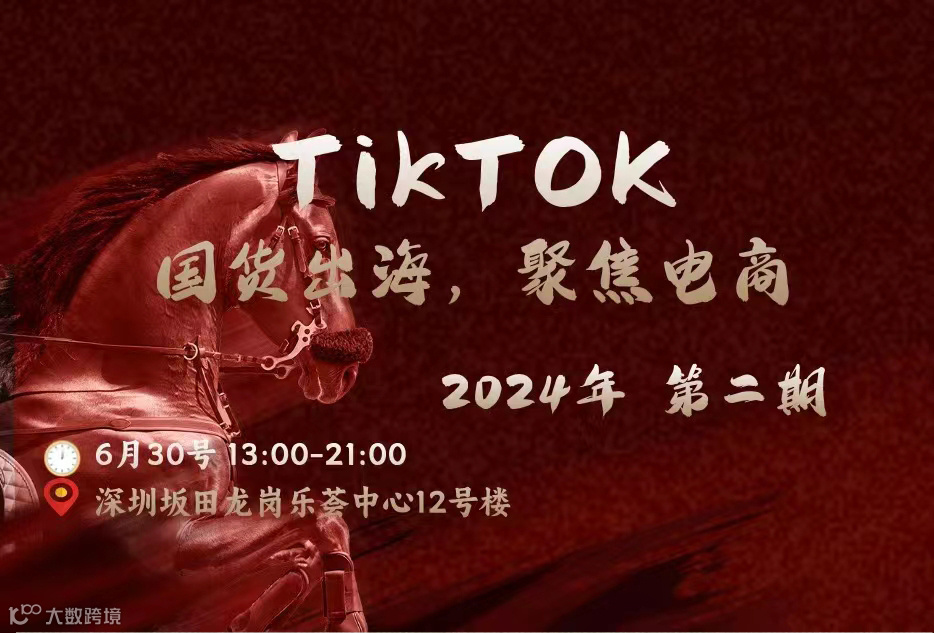 TikTOK国货出海，聚焦电商 2024年 第二期