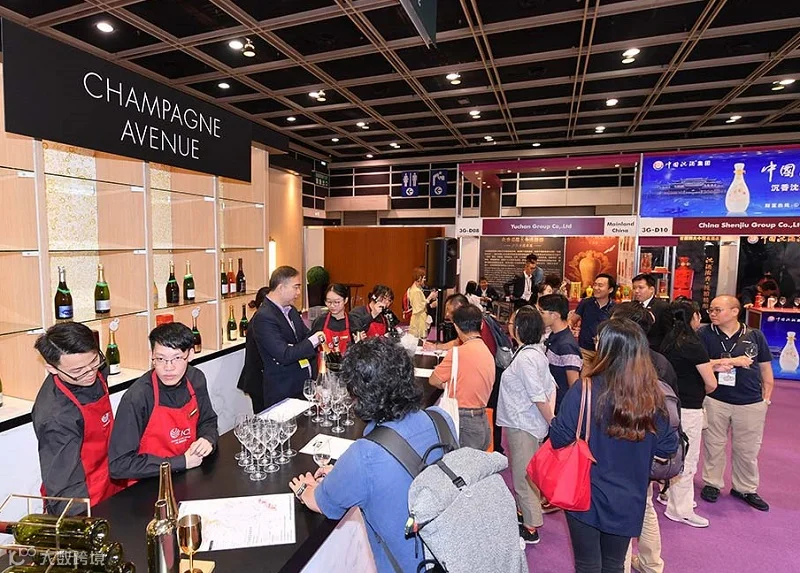 2026年香港美酒展览会Hongkong Wine&Spirits Fair展馆内部展台环境实拍