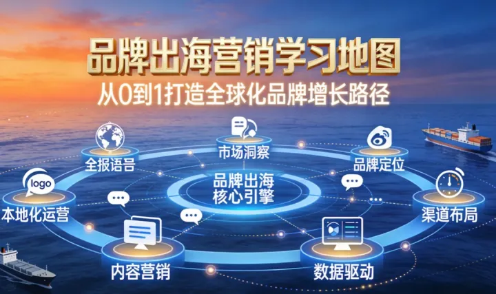 【免费】品牌出海营销学习地图—出海品牌·出海新<em>媒体</em>·跨境电商