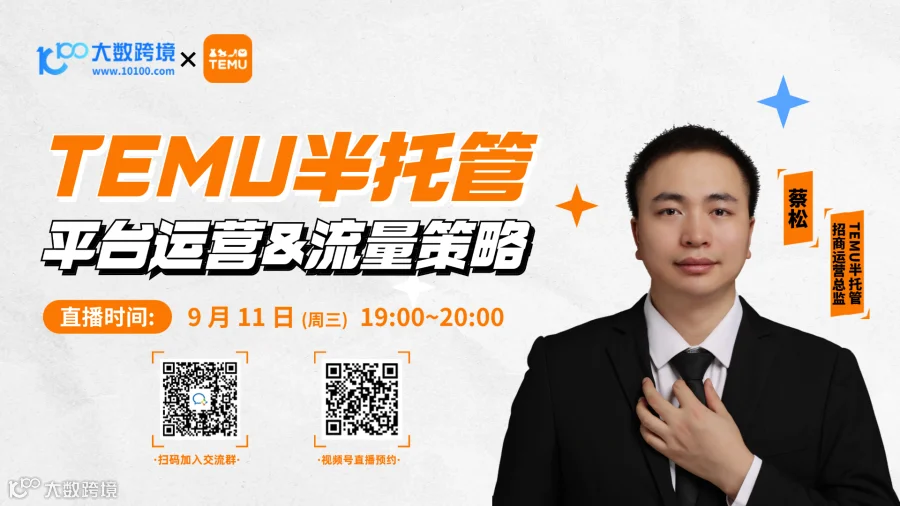 TEMU半托管平台运营&流量策略