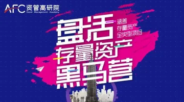 盘活存量<em>资产</em>-黑马营(两天)