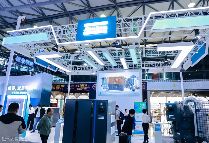 2026年上海国际压缩机及设备展览会ComVac ASIA行业机械设备展品展台实拍