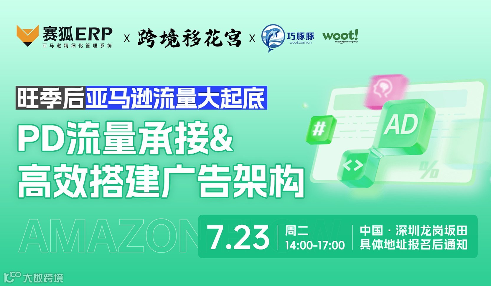 亚马逊流量大起底—旺季后流量承接＆高效广告搭建