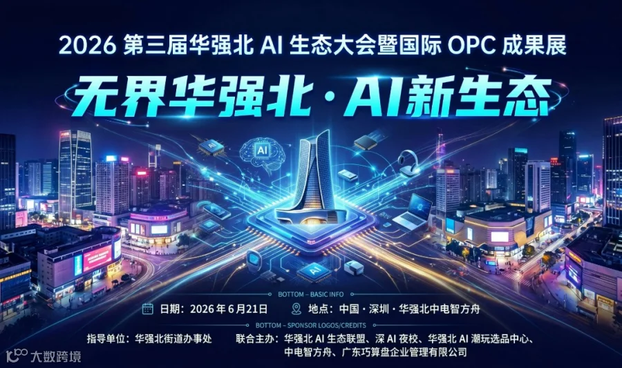 第三届华强北AI生态大会暨国际OPC成果展