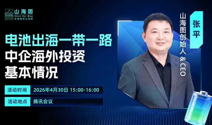 电池出海<em>一带</em><em>一路</em>：中企海外投资基本情况