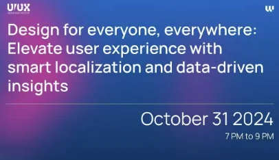 UI/UX Meetup: Design for everyone, everywhere: Ele