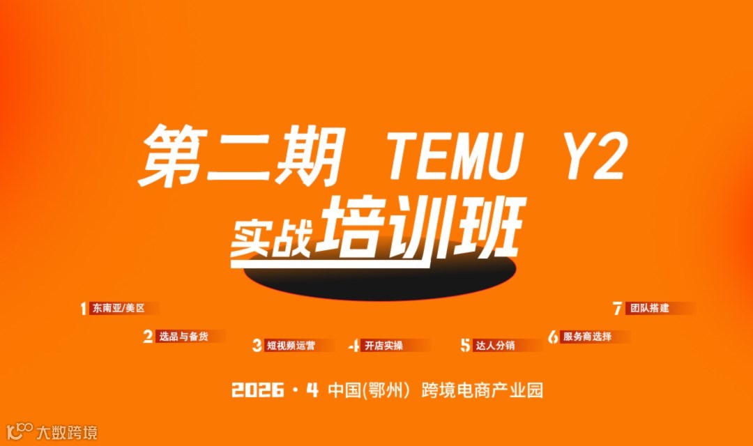 报名入口 |第二期Temu Y2实战培训班