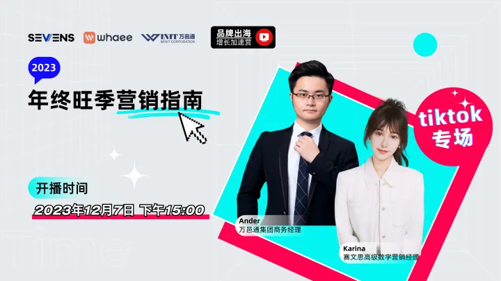 【TikTok专场】2023年终旺季营销指南