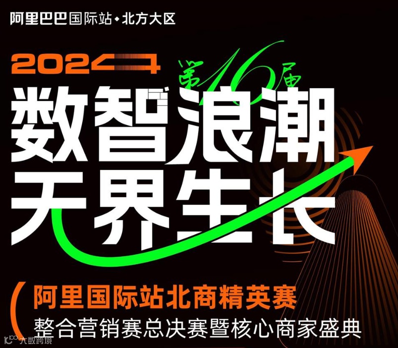 数智浪潮，无界生长。阿里巴巴国际站北商精英盛会