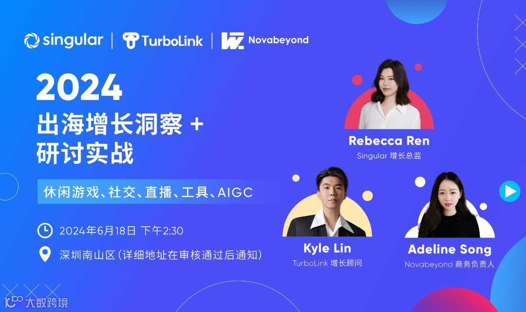 2024出海增长洞察+研讨实战