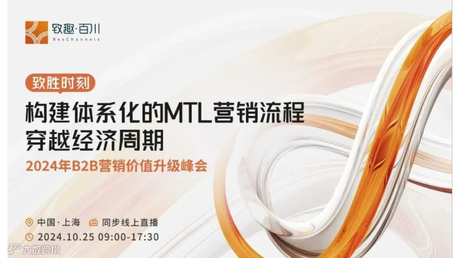 【致胜时刻】2024年B2B营销价值升级峰会