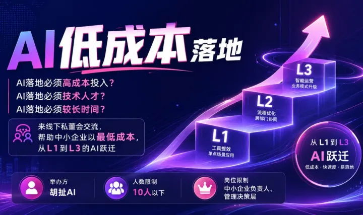 AI低成本落地私董会