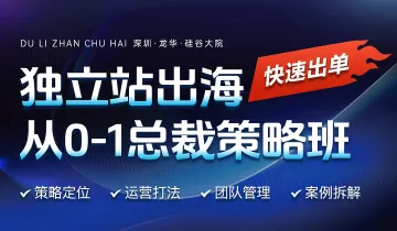 独立<em>站</em>出海从0到1总裁<em>策略</em>班