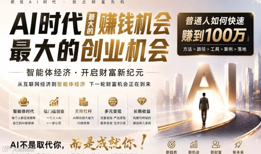 杭州Ai创业大会X智能体搞钱大会
