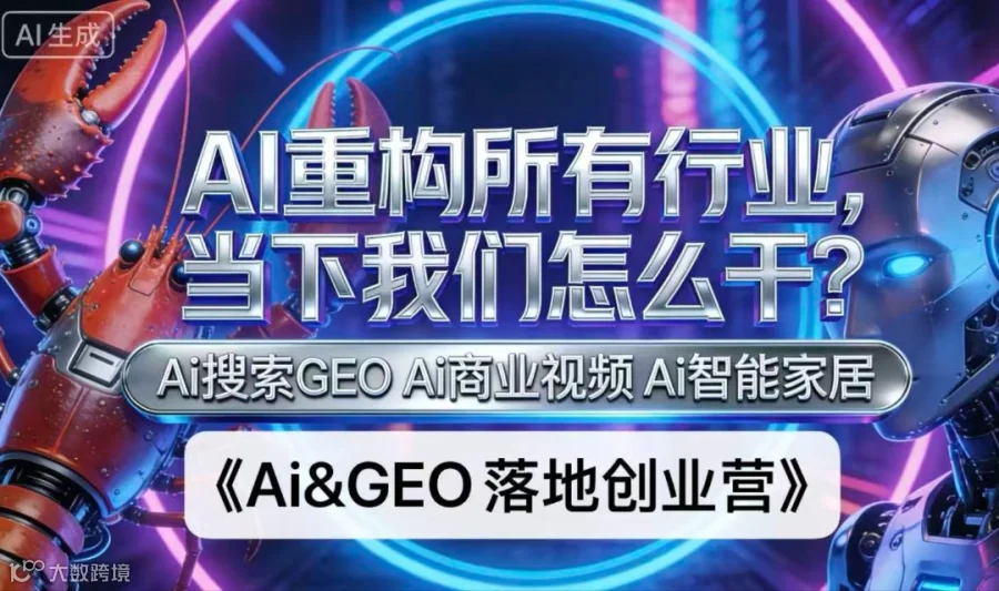 GEO应用与AI视频战略，AI视频+AI硬件平台与核心落地商业模式。