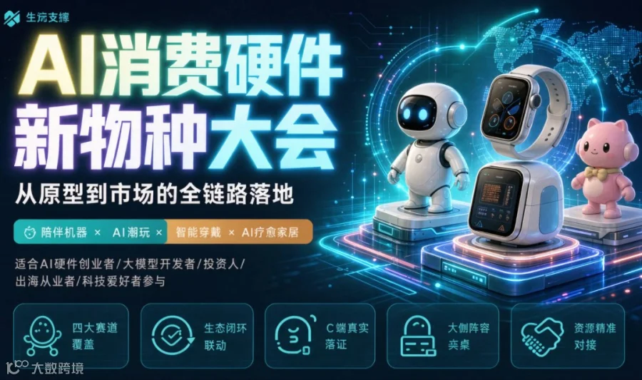 WTCC专场｜AI消费新物种：硬件创新与全球新机遇