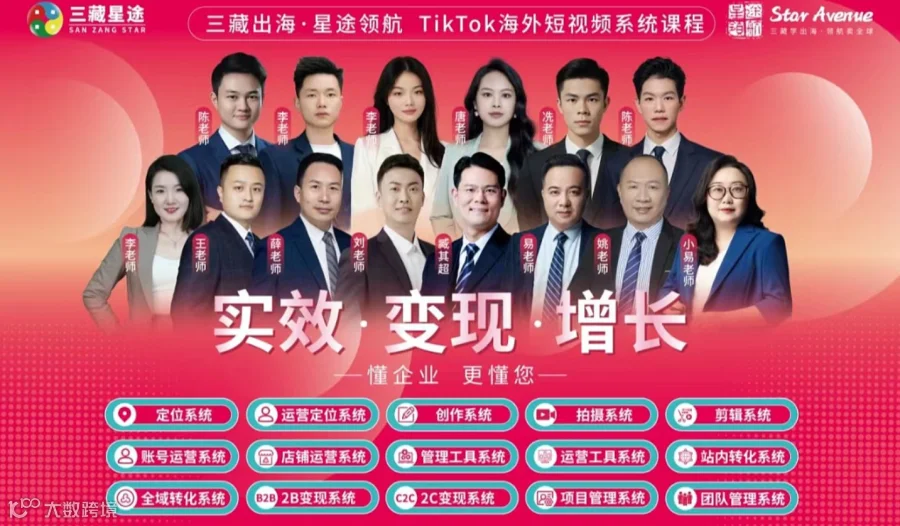 TikTok 海外短视频直播总裁班